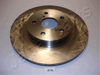 Japanparts DI-274 - Brake Disc autospares.lv