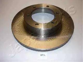 Japanparts DI-271 - Brake Disc autospares.lv