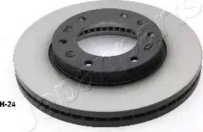 Japanparts DI-H24 - Brake Disc autospares.lv