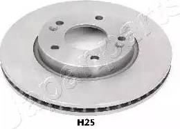 Japanparts DI-H25 - Brake Disc autospares.lv