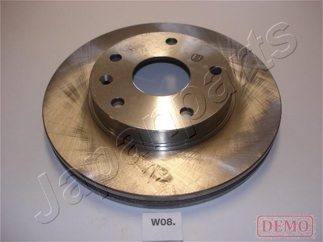 Japanparts DI-W08C - Brake Disc autospares.lv