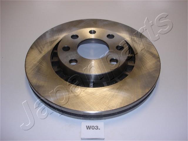 Japanparts DI-W03 - Brake Disc autospares.lv