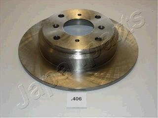 Japanparts DP-406 - Brake Disc autospares.lv