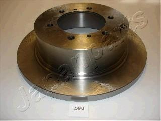 Japanparts DP-598 - Brake Disc autospares.lv