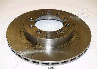 Japanparts DP-505 - Brake Disc autospares.lv