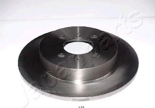 Japanparts DP-514 - Brake Disc autospares.lv