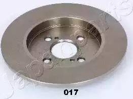 Japanparts DP-017 - Brake Disc autospares.lv