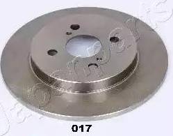 Japanparts DP-017 - Brake Disc autospares.lv