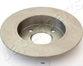 Japanparts DP-198 - Brake Disc autospares.lv