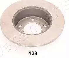 Japanparts DP-128 - Brake Disc autospares.lv