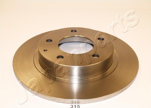 Japanparts DP-315 - Brake Disc autospares.lv