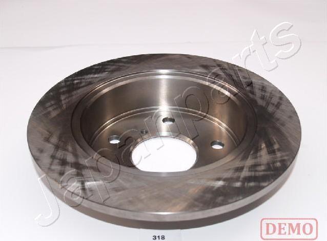 Japanparts DP-318C - Brake Disc autospares.lv