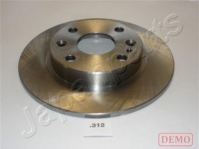 Japanparts DP-312C - Brake Disc autospares.lv