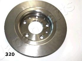 Japanparts DP-320 - Brake Disc autospares.lv