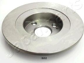 Japanparts DP-322 - Brake Disc autospares.lv