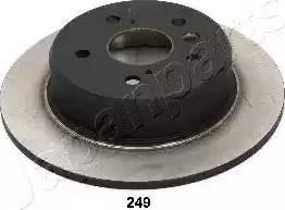 Japanparts DP-249 - Brake Disc autospares.lv