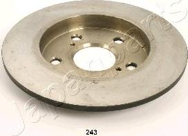 Japanparts DP-243 - Brake Disc autospares.lv