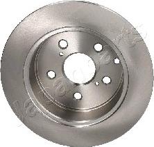 Japanparts DP-242 - Brake Disc autospares.lv