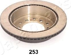 Japanparts DP-253 - Brake Disc autospares.lv