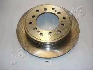 Japanparts DP-209 - Brake Disc autospares.lv