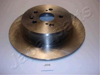 Japanparts DP-208 - Brake Disc autospares.lv