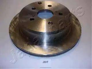 Japanparts DP-207 - Brake Disc autospares.lv