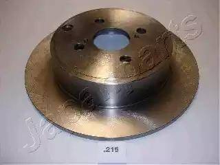 Japanparts DP-215 - Brake Disc autospares.lv