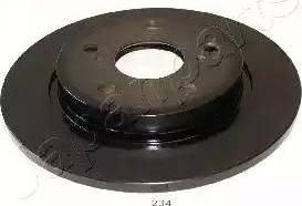 Japanparts DP-234 - Brake Disc autospares.lv