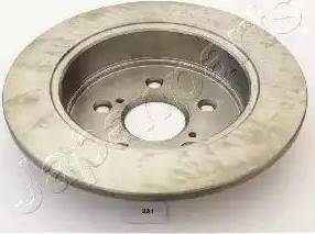 Japanparts DP-231 - Brake Disc autospares.lv