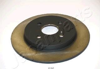 Japanparts DP-232 - Brake Disc autospares.lv