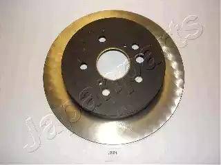 Japanparts DP-221 - Brake Disc autospares.lv