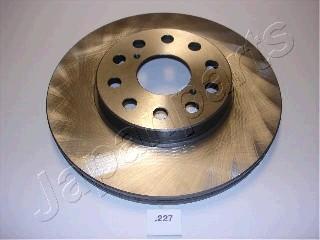 Japanparts DP-227 - Brake Disc autospares.lv