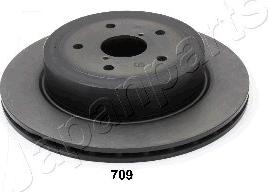 Japanparts DP-709 - Brake Disc autospares.lv