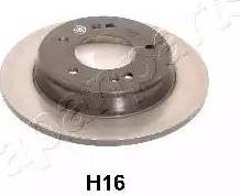 Japanparts DP-H16 - Brake Disc autospares.lv