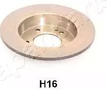 Japanparts DP-H16 - Brake Disc autospares.lv