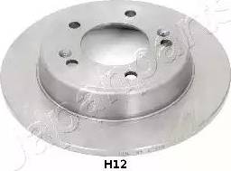 Japanparts DP-H12 - Brake Disc autospares.lv