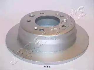 Japanparts DP-K14 - Brake Disc autospares.lv