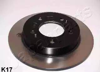 Japanparts DP-K17 - Brake Disc autospares.lv