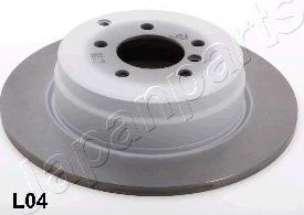 Japanparts DP-L04 - Brake Disc autospares.lv