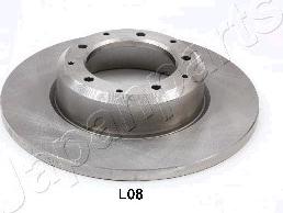 Japanparts DP-L08 - Brake Disc autospares.lv