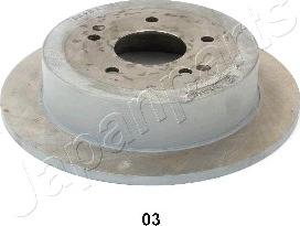 Japanparts DP-S03 - Brake Disc autospares.lv