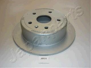 Japanparts DP-W01 - Brake Disc autospares.lv