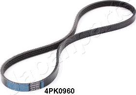 Japanparts DV-4PK0960 - V-Ribbed Belt autospares.lv