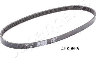 Japanparts DV-4PK0695 - V-Ribbed Belt autospares.lv