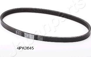 Japanparts DV-4PK0645 - V-Ribbed Belt autospares.lv