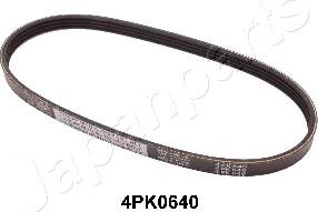 Japanparts DV-4PK0640 - V-Ribbed Belt autospares.lv