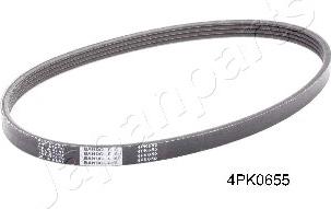 Japanparts DV-4PK0655 - V-Ribbed Belt autospares.lv