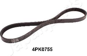 Japanparts DV-4PK0755 - V-Ribbed Belt autospares.lv