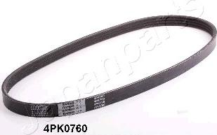 Japanparts DV-4PK0760 - V-Ribbed Belt autospares.lv