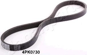 Japanparts DV-4PK0730 - V-Ribbed Belt autospares.lv